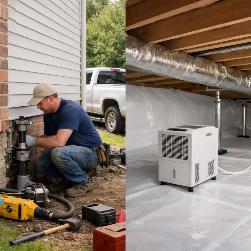 Crawl Space Encapsulation West Orange
