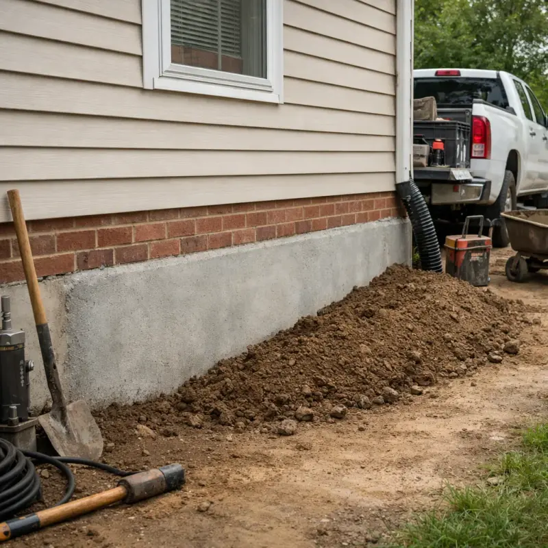Foundation Crack Repair West Orange