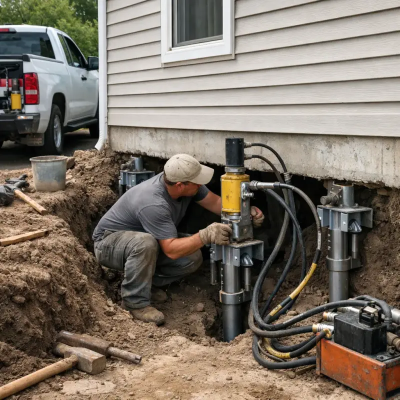 Foundation Piering West Orange