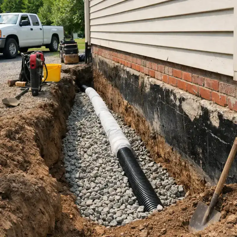 French Drain West Orange